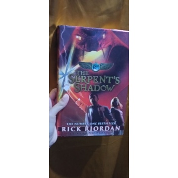 BOOKED The Kane Chronicles #3 The Serpent's Shadow by Rick Riordan Preloved Hardcover English