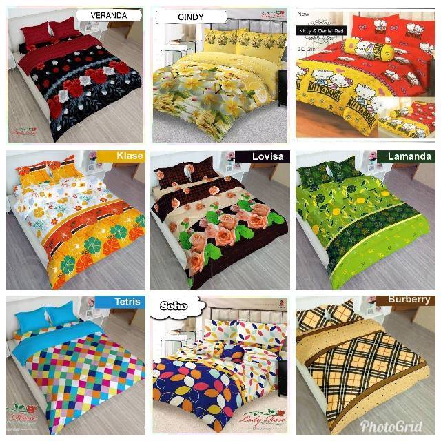 Sprei Lady Rose Uk 160x200 QUEEN Shopee Indonesia Sprei Lady Rose Uk 160x200 QUEEN Shopee Indonesia