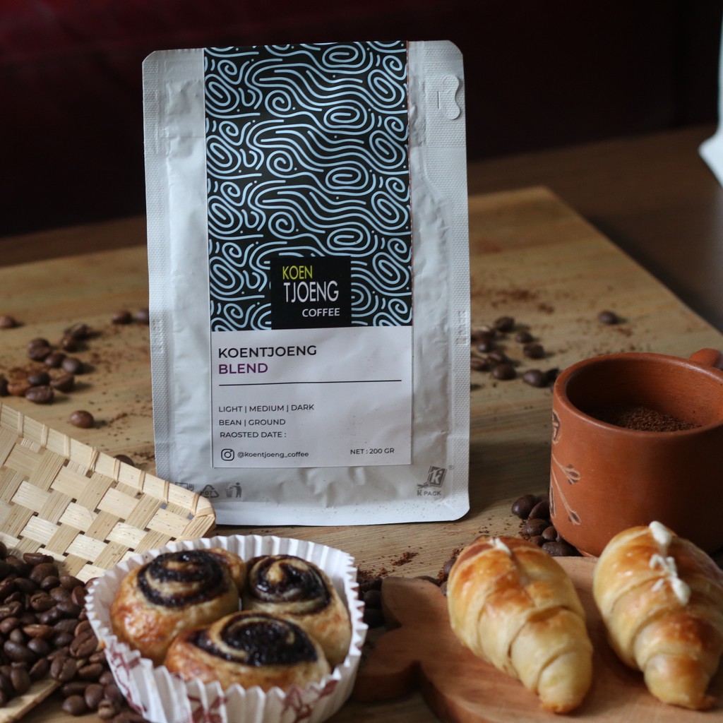 

KOPI KOENTJOENG BLEND. MURAH MANTAB. 200 Gr