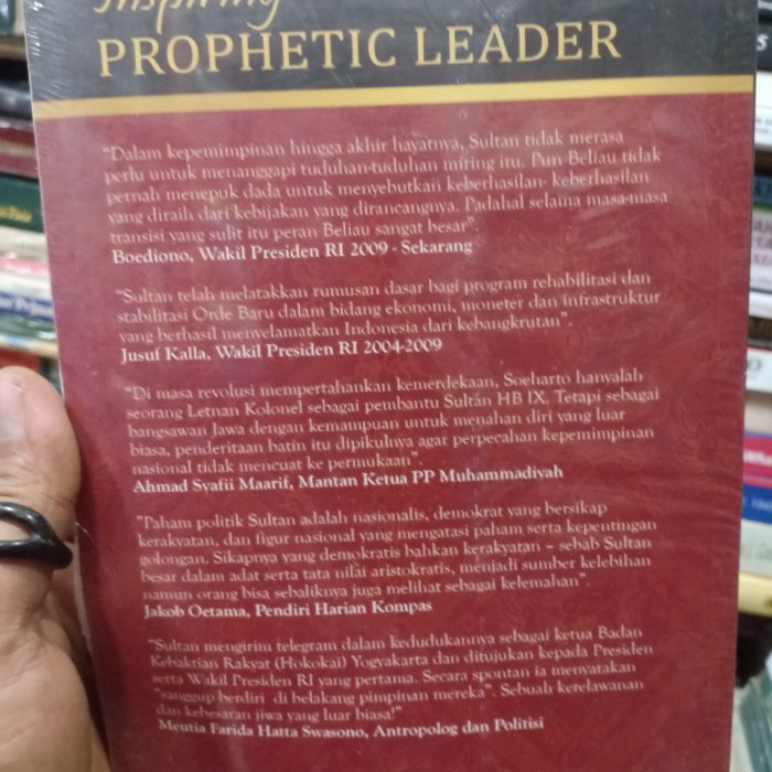 

PROMO!!! HAMENGKU BUWONO IX..INSPIRING PROPHETIC LEADER. TERMURAH