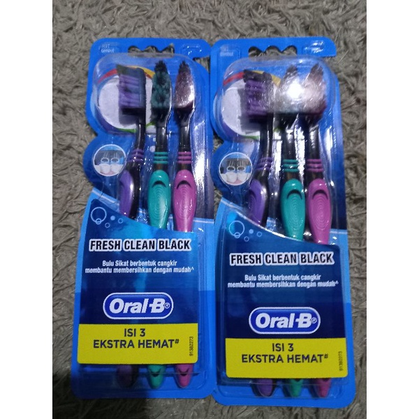 Jual ORAL B SIKAT GIGI ISI 3 | Shopee Indonesia