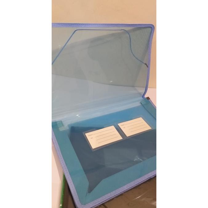 

Map Plastik Zipper Bag Folio- MPZ01