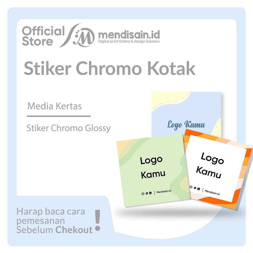 

Cetak Stiker Label Kotak - Cetak Stiker Kemasan - Stiker Kemasan Custom - Stiker Kemasan Produk - Stiker Cromo