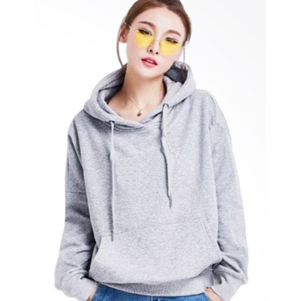 SWEATER HOODIE POLOS PRIA DAN WANITA BAHAN BABYTERRY