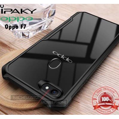 OPPO F5 F7 A57 A39 Hard Case Fusion Shockproof Clear Armor Bumper