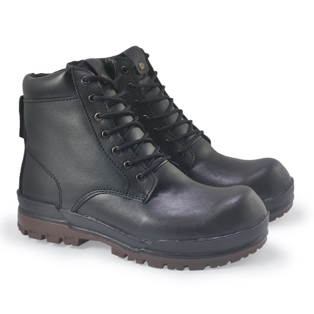 Java Seven - ABM 131 Sepatu Boots Pria HITAM murah original cibaduyut keren