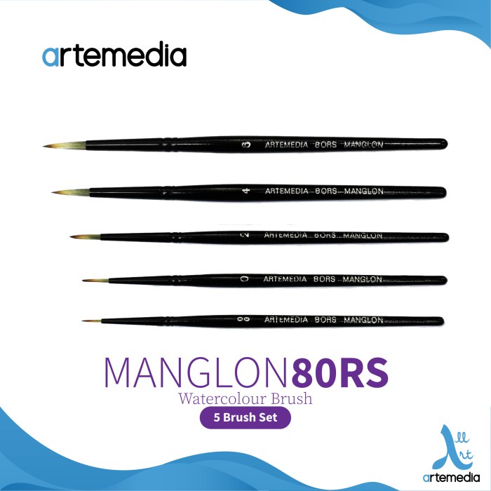 

(TERLARIS) ARTE 80RS MANGLON BRUSH SET