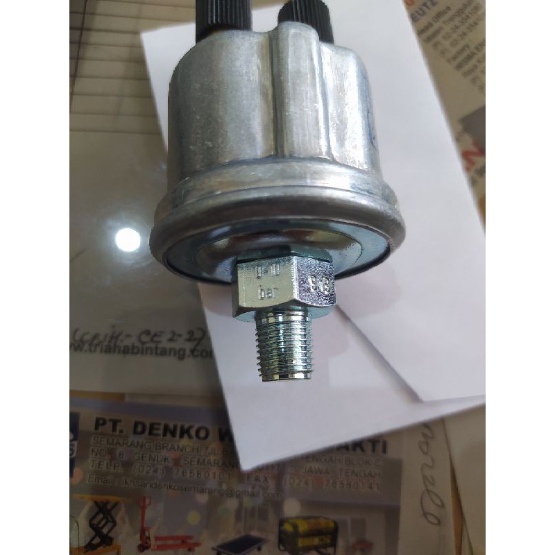 Switch Oil 0-10 bar 2 Pole VDO