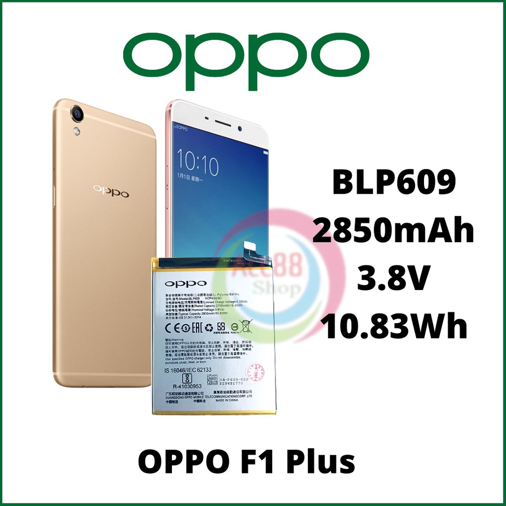 (Acc) Baterai Batre battery OPPO all type Find Clover / Reno / Realme C11