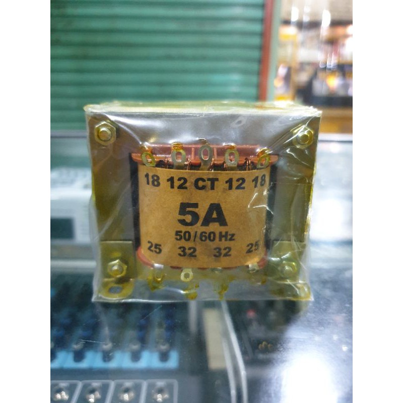 Jual Trafo 5 Ampere CT 32 Volt Indonesia|Shopee Indonesia