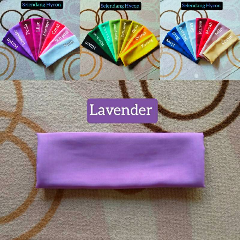 Selendang Hycon-Lavender
