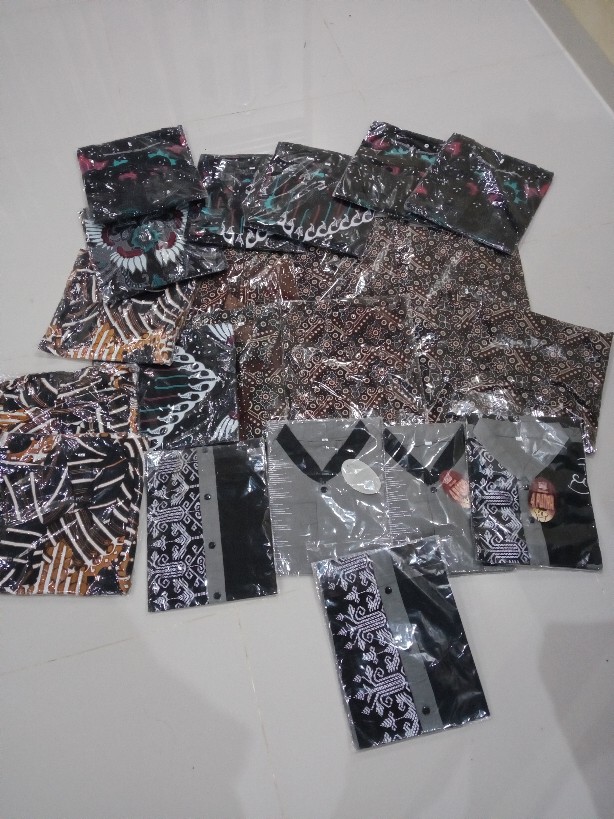 Kemeja Batik Lengan Panjang Batik  Danabrata Pria Motif Songket Hijau Kode 031 M L Xl Xxl Regular