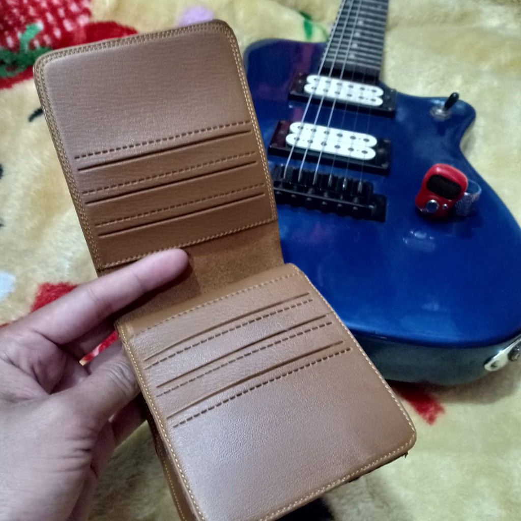 dompet pria kulit sintetis dompet murah