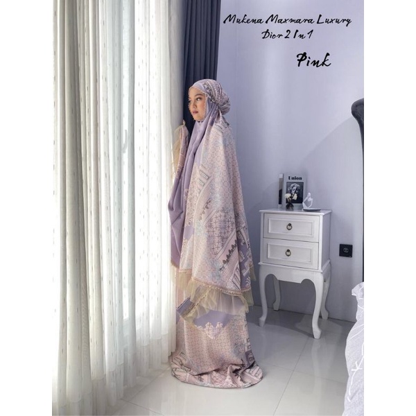 [COD] Mukena Hantaran  Maxmara Luxury 2 In 1 Dewasa Jumbo