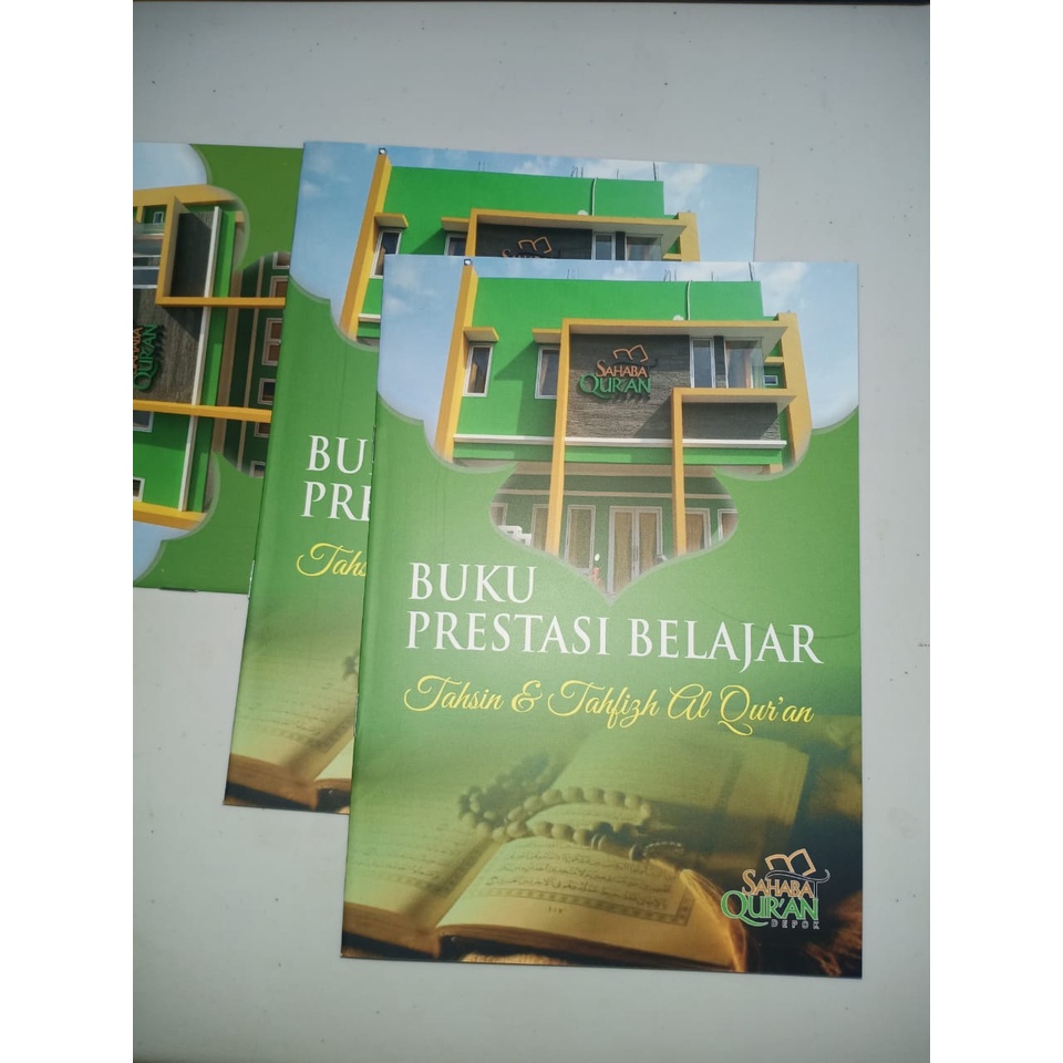 Buku Prestasi Belajar tahsin dan tahfizh Al Quran