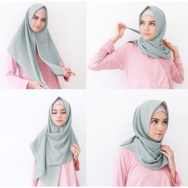  jilbab segitiga instan Shopee Indonesia