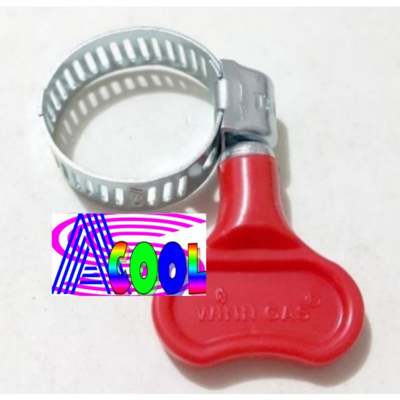 Klem WINN GAS 7/8&quot; inch Kuping-Cincin Hose Clamp Selang Kompor Gas/Air