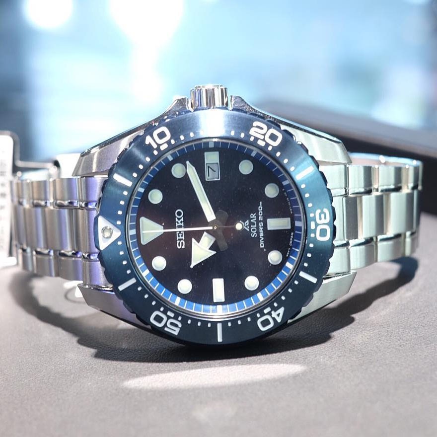 Seiko Prospex SBDJ011J1 Solar Scuba Titanium 200M | Jam Pria SBDJ011