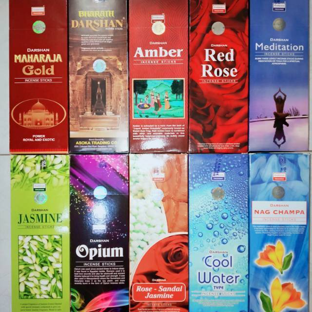 Hio Dupa Buhur India Wangi Aromaterapi Darshan Asoka Hem 1 Box