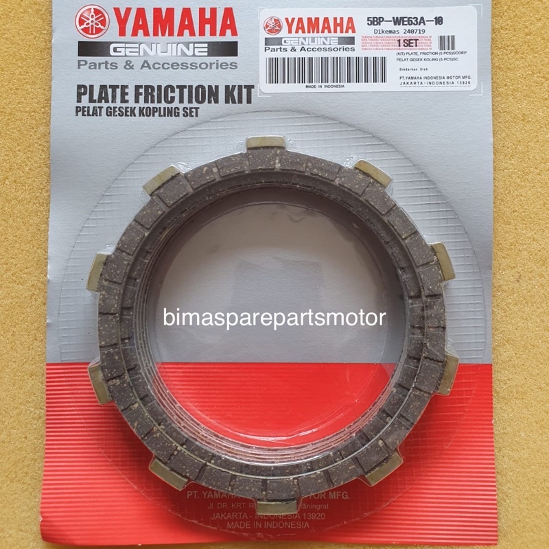 Plat Kopling / Kampas Kopling Scorpio 5BP