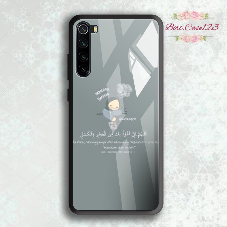 back case glass QUOTES ISLAM Oppo A3s A1k A5 A9 2020 A7 F9 A5s A31 A52 A53 A92 A37 A57 A59 BC5286