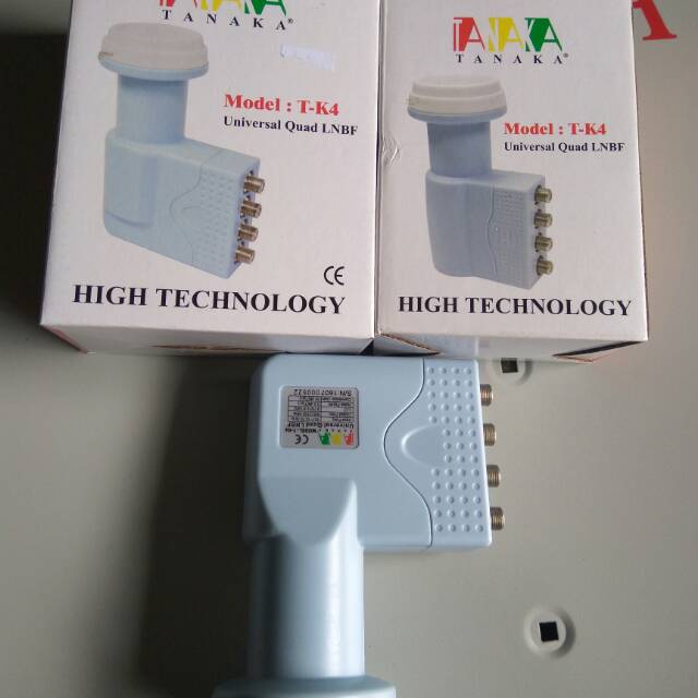 Lnb ku band 4 output merk tanaka