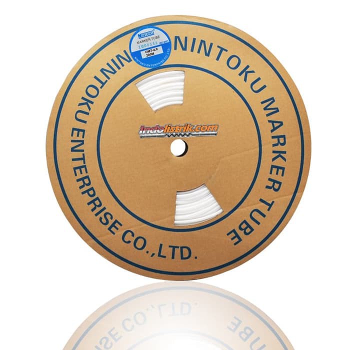 

idn.s34 Marker Tube Putih 4mm Nintoku OMT 4.0 Kabel Marker Label