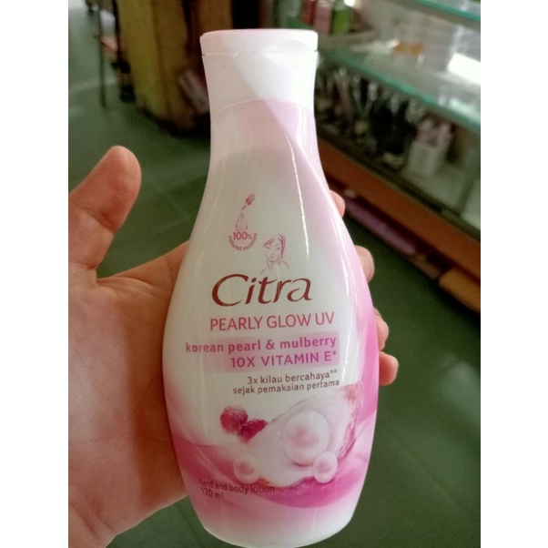Citra Pearly Glow UV & Citra Bengkoang Natural Glow UV 120ml