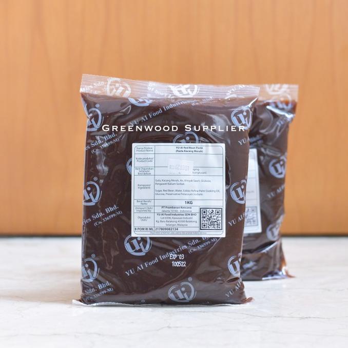 

Yu Ai Red Bean Paste / Pasta Kacang Merah -1KG TERLARIS TERPERCAYA ORIGINAL
