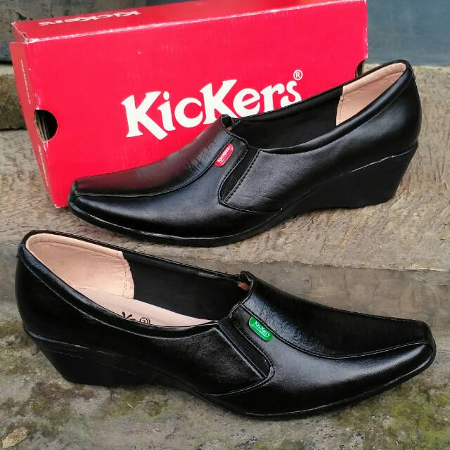 sepatu pantofel wedges kickers wanita 048
