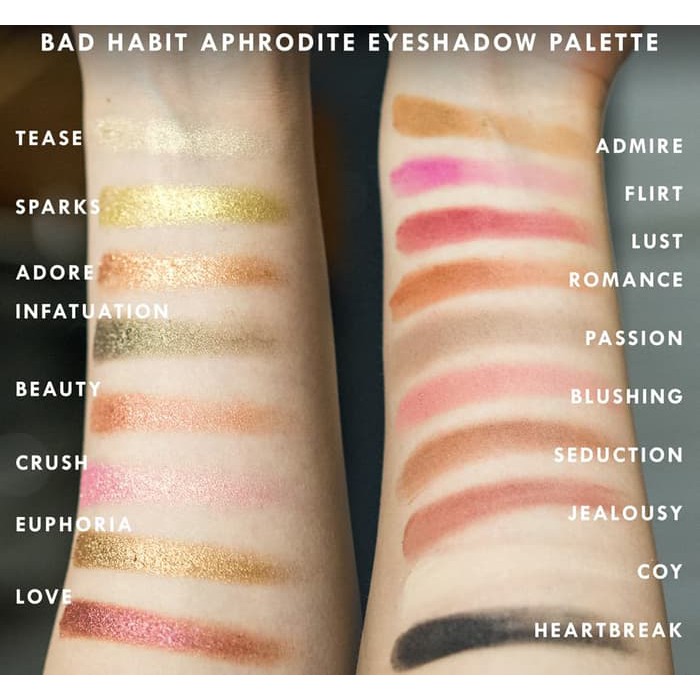 BAD HABIT Aphrodite Eyeshadow Palette - ORIGINAL USA