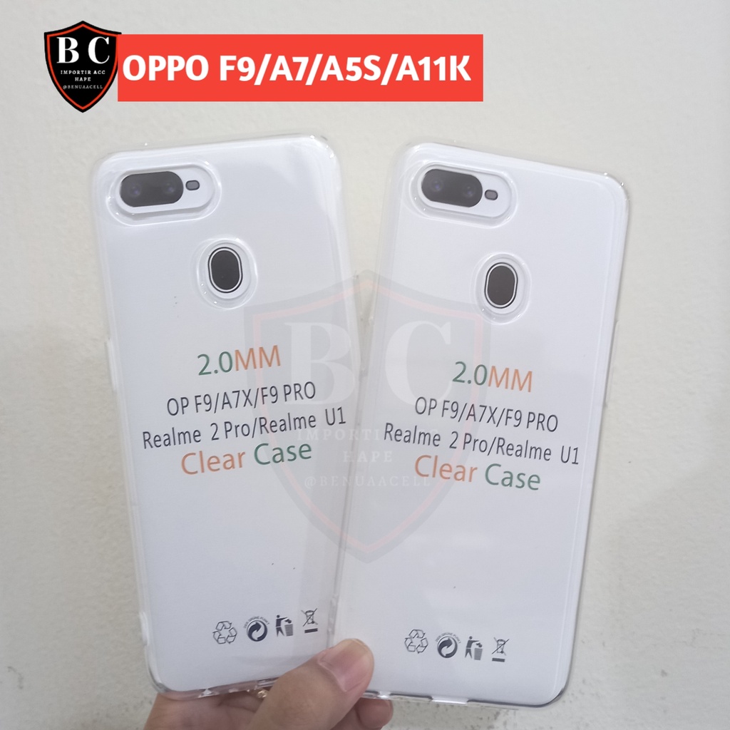 CASE OPPO A5S A7 - SOFTCASE CLEAR HD PREMIUM OPPO A5S A7 F9 A12 - BC