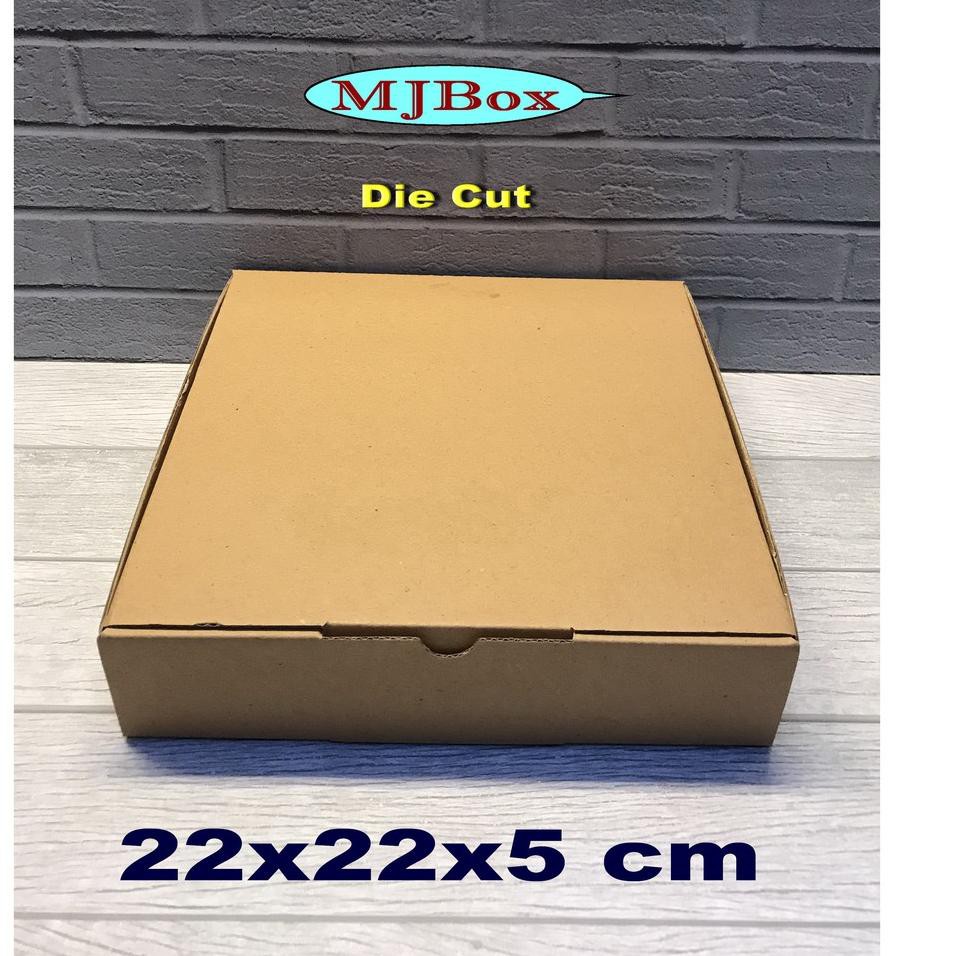 

[Terlaris Today] Kardus uk.22x22x5 cm....model kardus karton box pizza