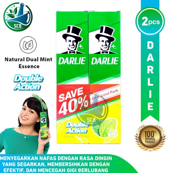 Pasta Gigi Darlie 225gr Twin Pack
