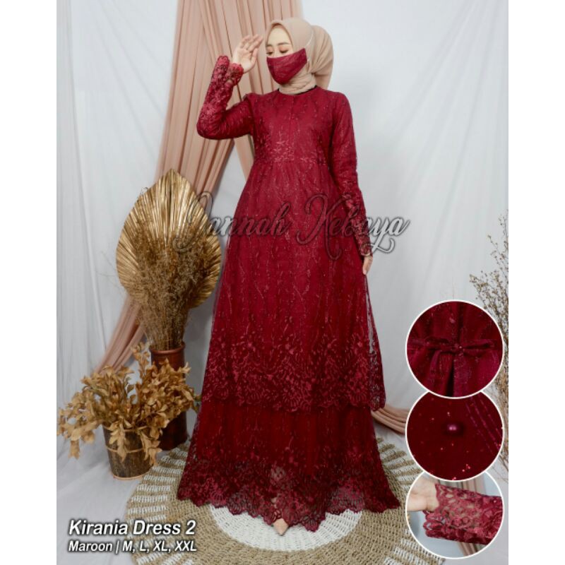 E.C > GAMIS KIRANIA DRESS / GAMIS KIRANIA / GAMIS TINGKAT / GAMIS MALAYSIA / GAMIS TERBARU / GAMIS P
