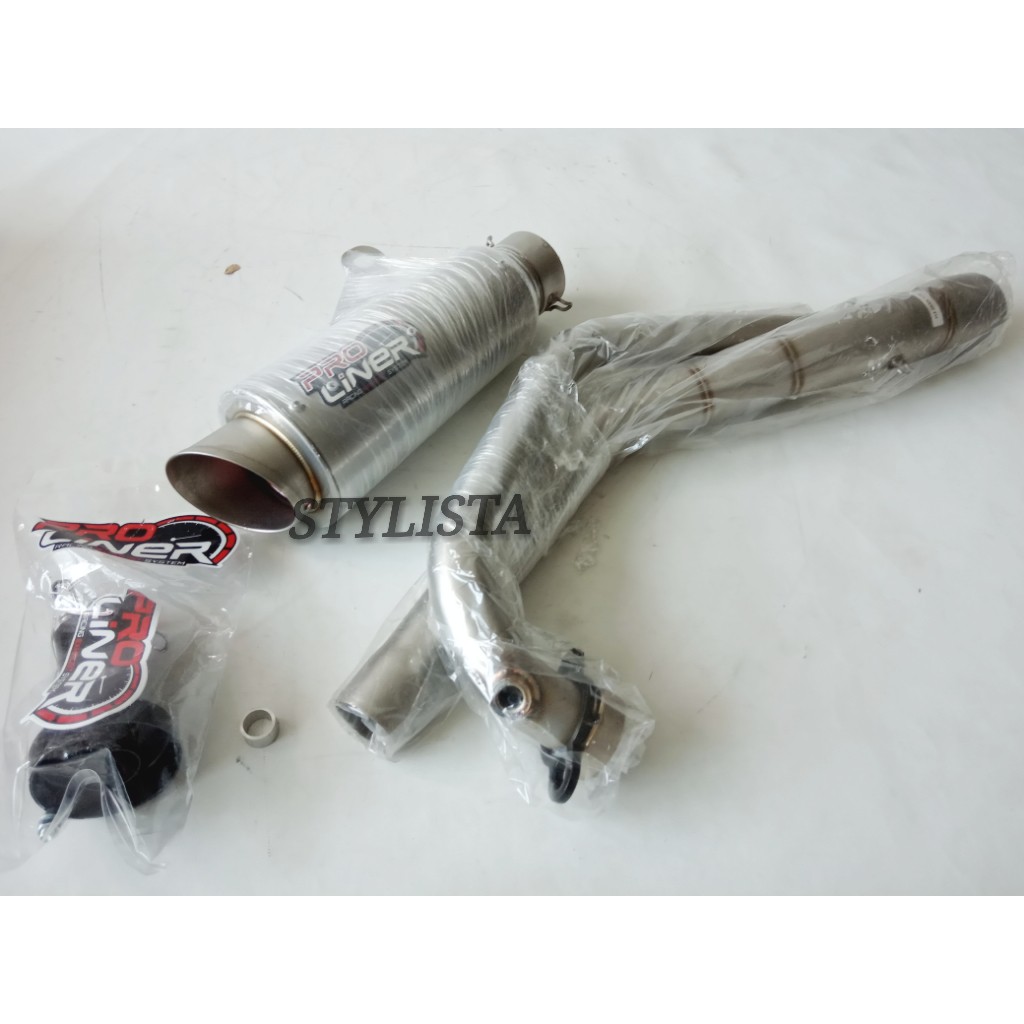 Knalpot Pro Liner Yamaha MX King TR 1R Knalpot Pro Liner Mx King A130