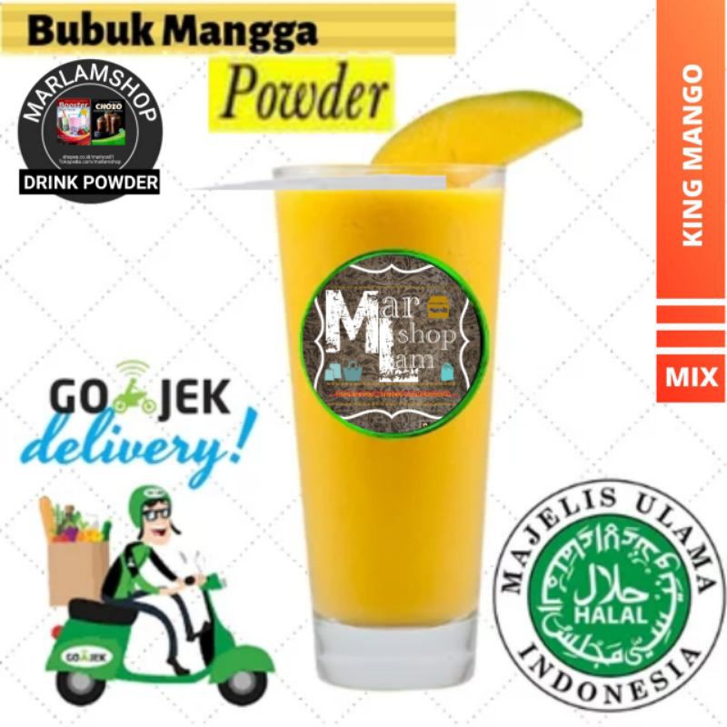 

King Mango Powder 200 gram/ Bubuk Minuman Mangga / Manggo Booster