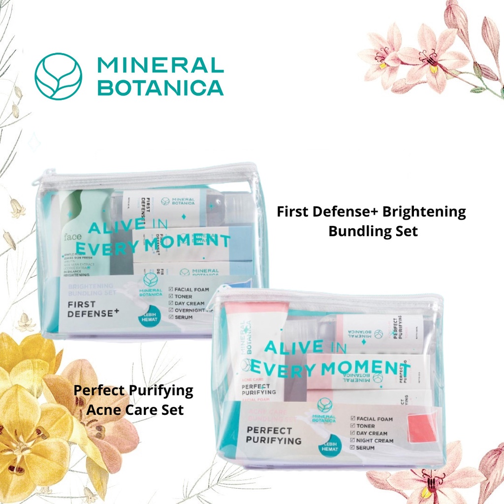 ✨LACIKOSME✨MINERAL BOTANICA FIRST DEFENSE -PERFECT PURIFYING SERIES BPOM ORIGINAL