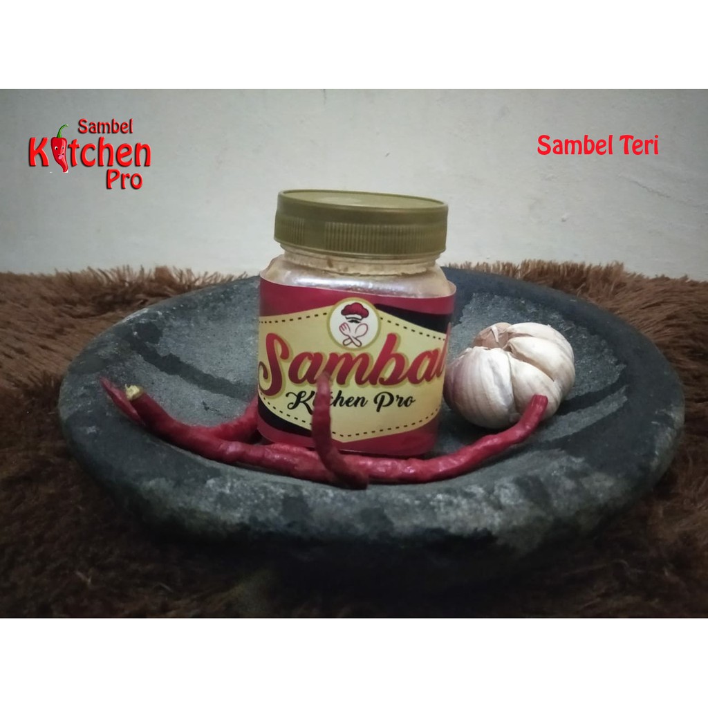 

Sambel Teri By Kitchenpro fresh tanpa bahan pengawet