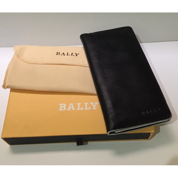 Unik BALLY Dompet Kulit Pria 3755   BALY Dompet Panjang Import Murah