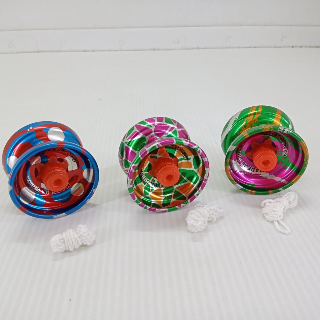 YOYO PELANGI 3 BEARING YOYO CORAK