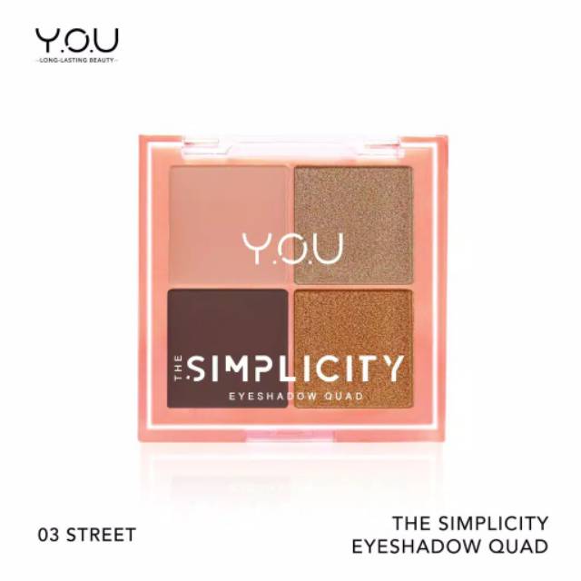 ☃️Cutezz_Ching1☃️YOU The Simplicity Eyeshadow Quad 5.2g - Eyeshadow