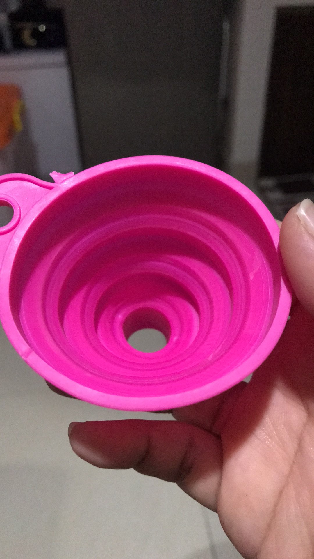 Corong Air Minyak Silicone Silikon / Corong Lipat Ukuran Flexible Corong Mini Corong Parfum Mini