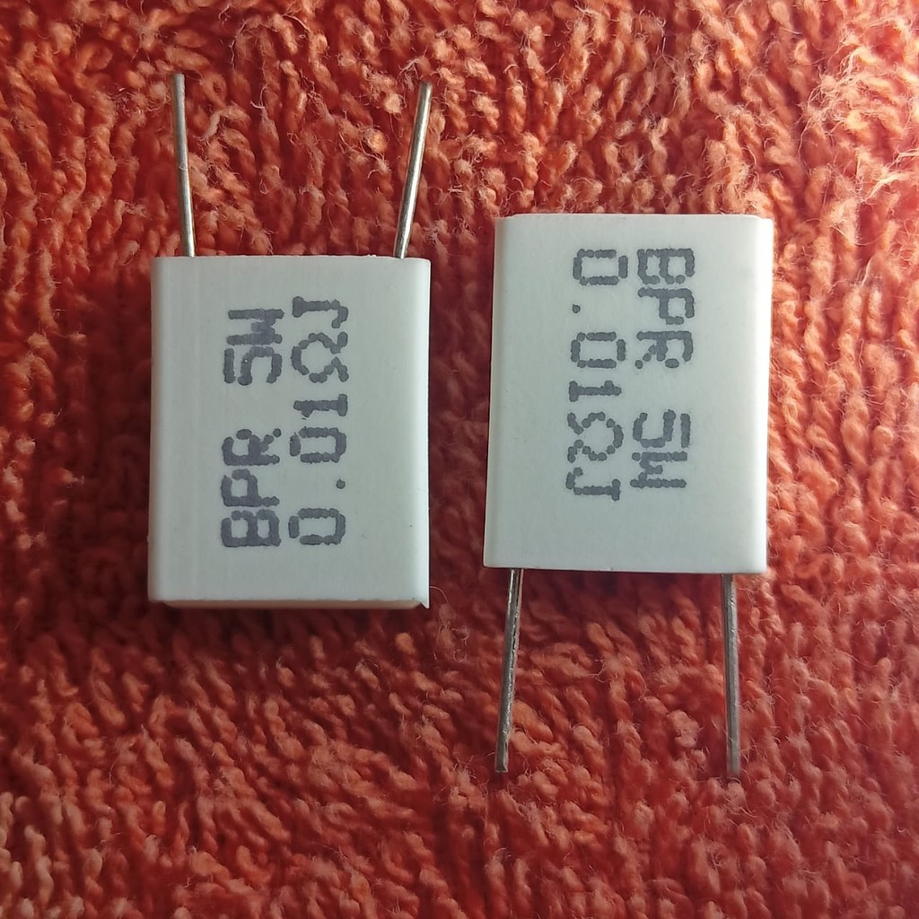 Original New Cement Resistor 5w 0.01R 0.01 ohm 0.01ohm 5% Mantaaaafffffff