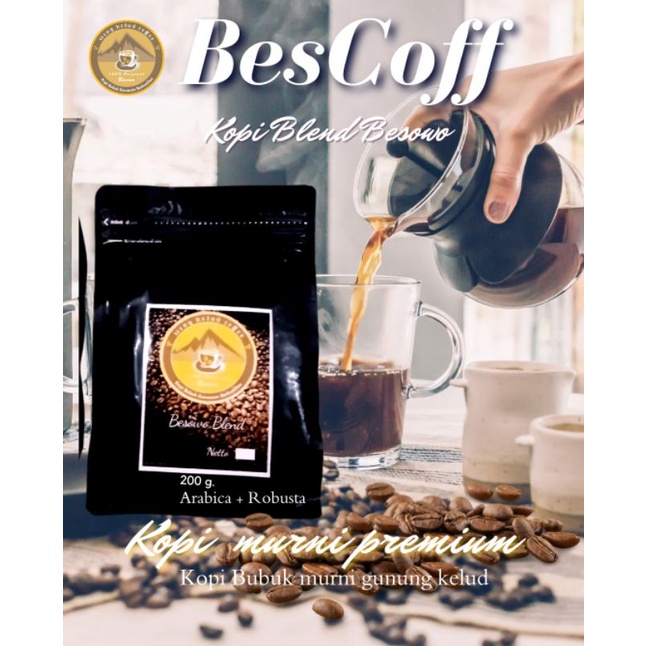 

KOPI BUBUK Arabica Robusta Gunung Kelud (Besowo)