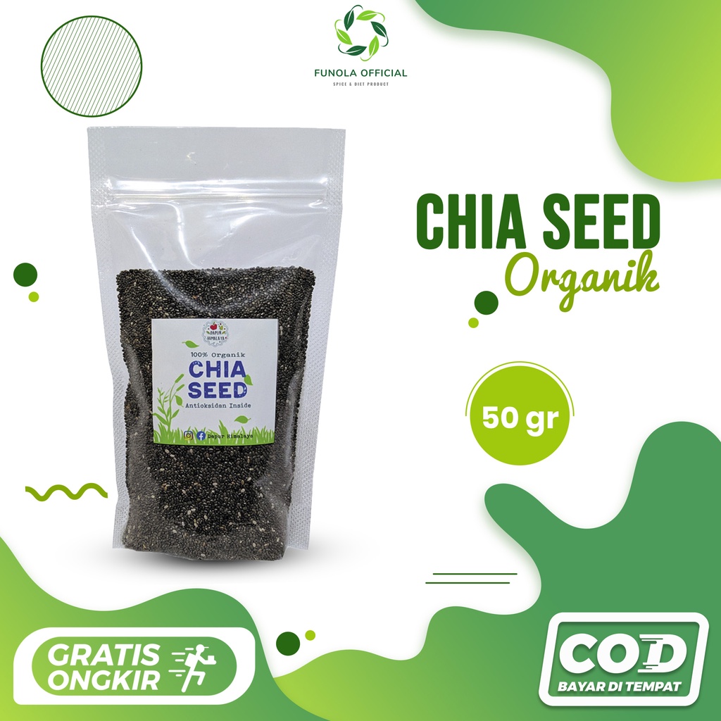 

CHIA SEED 50GR ORGANIK MEKSIKO CIA SEEDS ORGANIC MEKSICO HITAM ASLI BIJI CHEA BLACK CIASEED ORI SHEED CHEASEEDS CHIASEED SED PAKET JSR DETOX DETOKS UNTUK DIET ZAIDUL AKBAR PERU GRAM NATURAL PREMIUM GARAM HIMALAYA PINK SALT HIMALAYAN 1KG 1 KG 250 100 GR