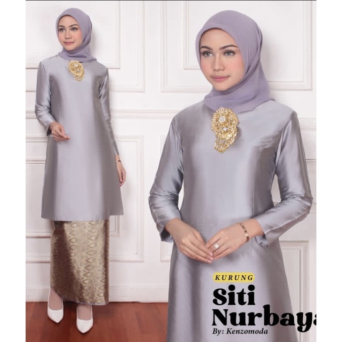 AZURAH SCRAF // BAJU KURUNG MALAYSIA - BAJU KURUNG MODERN - TUNIK BAHAN TAFETA -KEBAYA MODERN - BAJU KURUNG BAWAHAN SONGKET - BAJU KURUNG