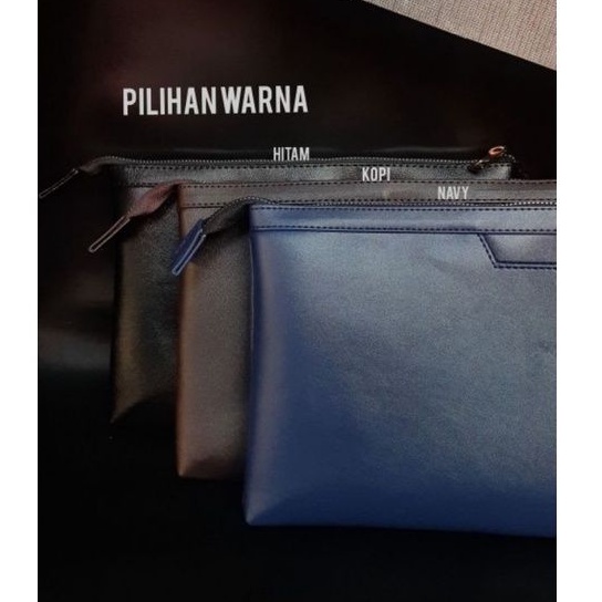 Dompet Wanita Pria Panjang Kulit Handbag Clutch Bisa Request Nama Atau Logo