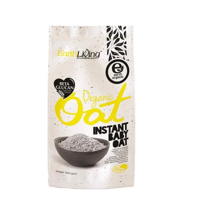 

Earth Living - Organic Instant Baby Oat (500 gr) TERBATAS