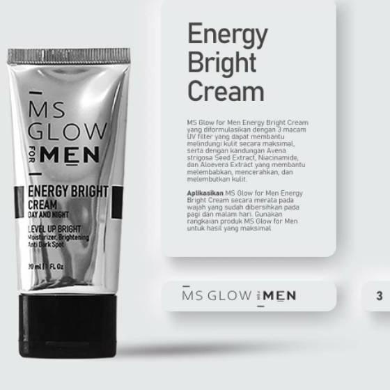 CL70↣ MS Glow Paket Wajah For Men 100 % Original ❪Ada」㊆